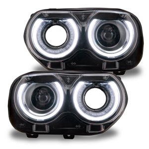 Dodge Ram Headlight DRL Upgrade Kit - ORACLE Lighting - RGB+W DRL Replacement - ColorSHIFT - `09-`10